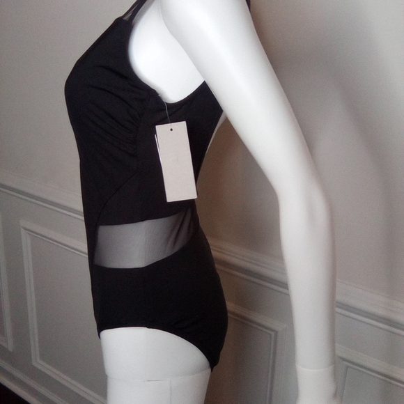 Kenneth Cole Black One Piece Swimsuit, Sz. Medium, - Picture 7 of 16